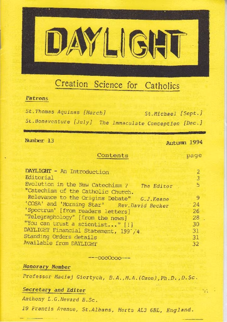 thumbnail of daylight-magazine-number-013-1994