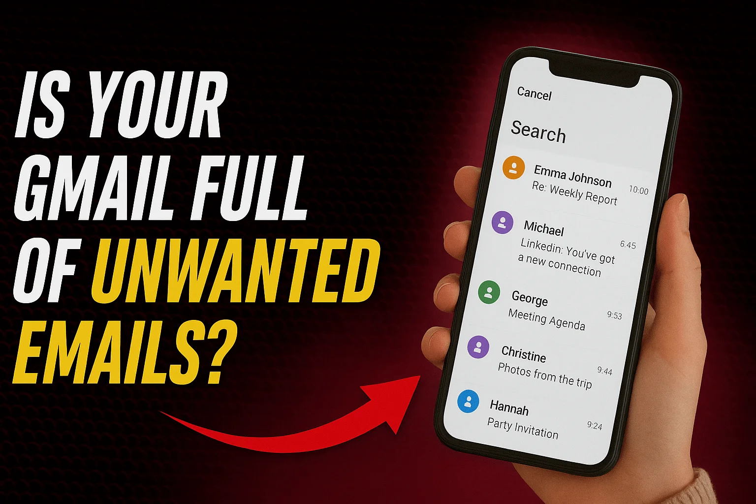 Is your Gmail full of unwanted emails? This feature offers a permanent fix give it a try today.
