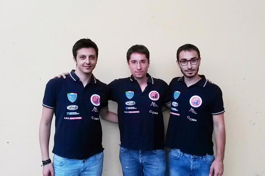 I tre vincitori