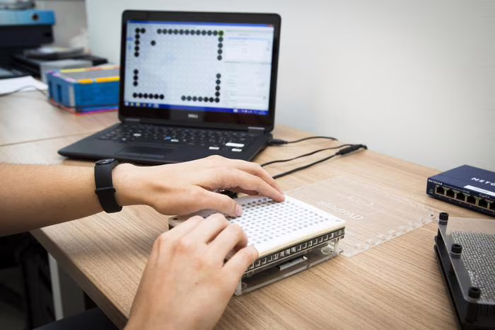 Blindpad, il tablet per non vedenti