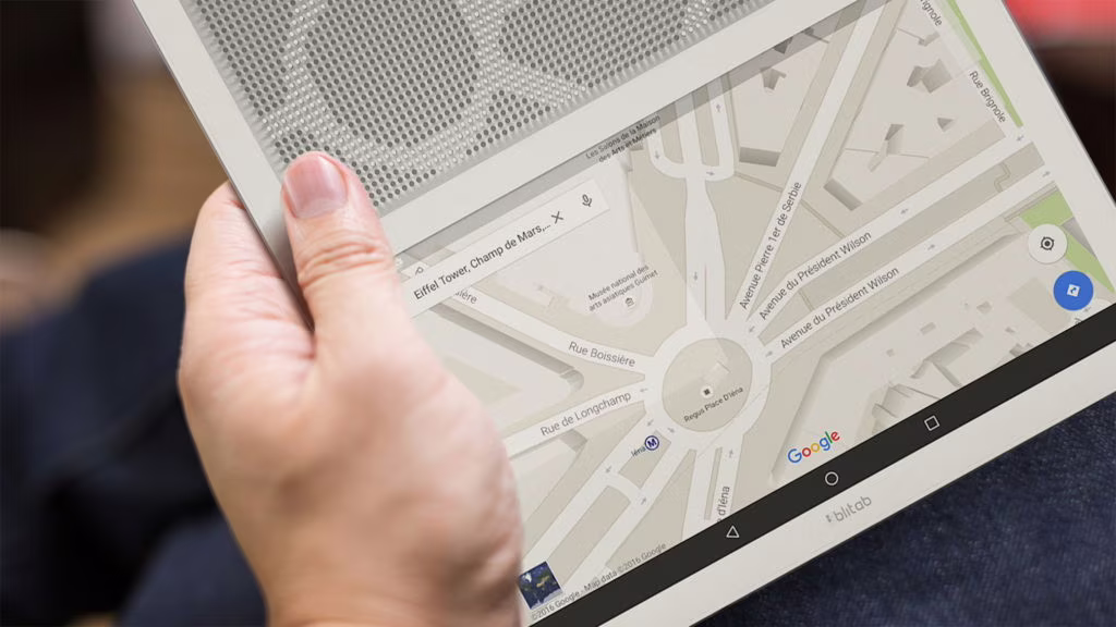 Visualizzare una mappa con BLITAB