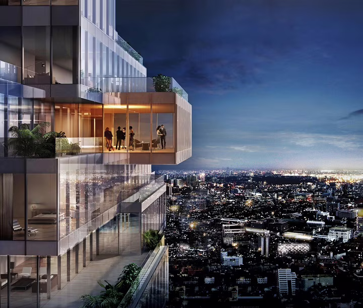 Lo strano grattacielo di Bangkok