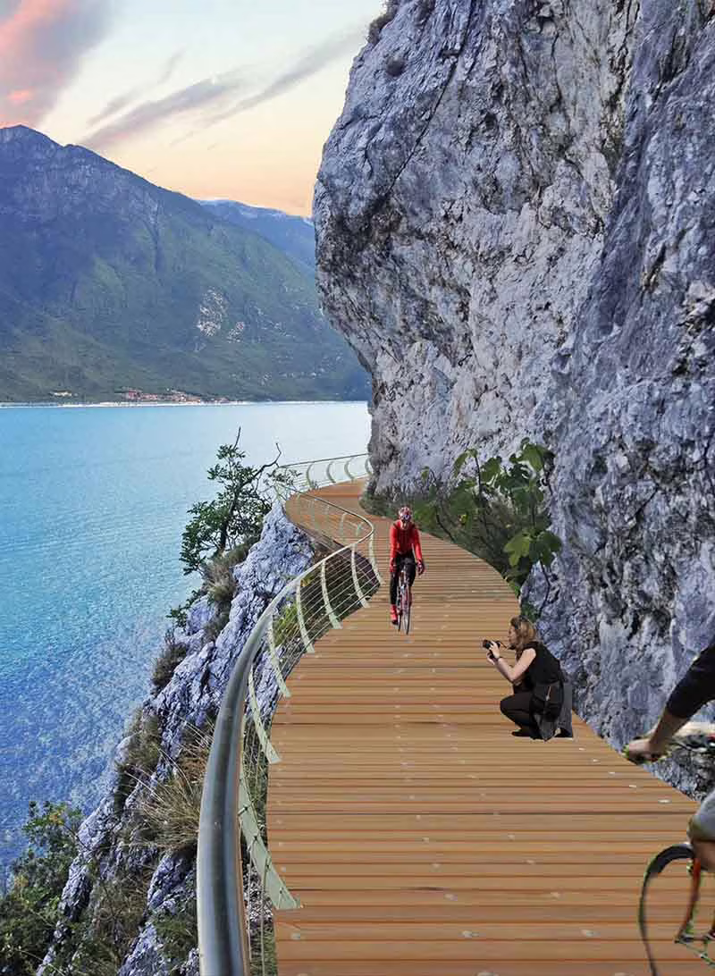tratto limone trento gardesana