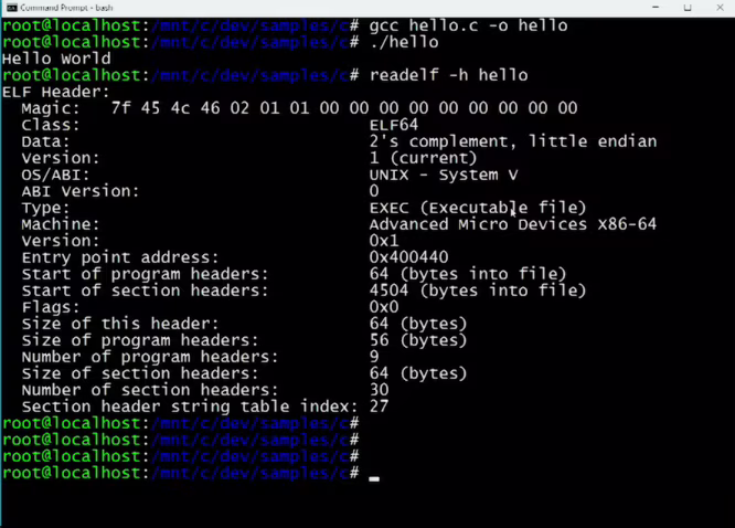 gcc on windows 10