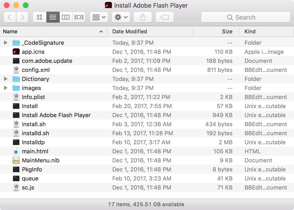 macOS - Malware Flash Player (3)