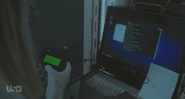 Il PED utilizzato per inserire il PIN