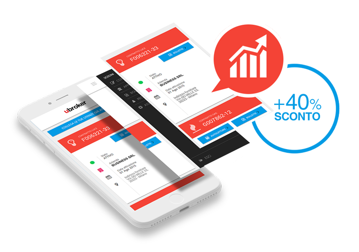 La possibilità di avere un unico referente per ogni utenza, una web-app disegnata al meglio e l'iniziativa ScelgoZero, fanno di uBroker il miglior modo di gestire le proprie bollette.
