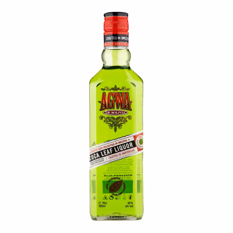Agwa de Bolivia Coca Leaf Liquor 30% 0.7 l
