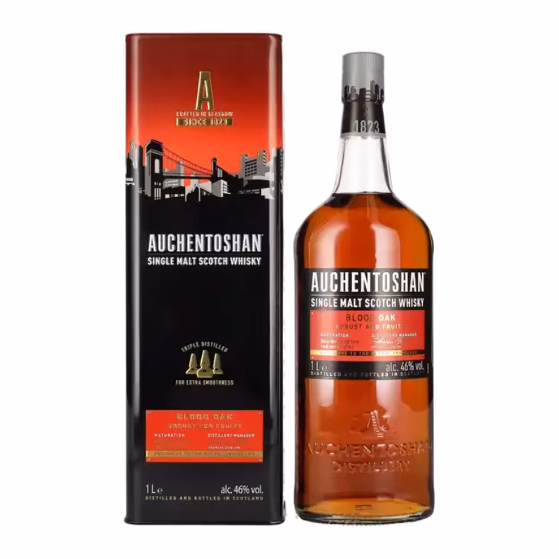 Auchentoshan Blood Oak Single Malt Scotch Whisky 46% 1 l