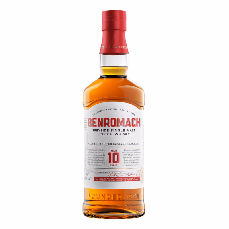 Benromach 10 Years Old Speyside Single Malt 43% 0.7 l