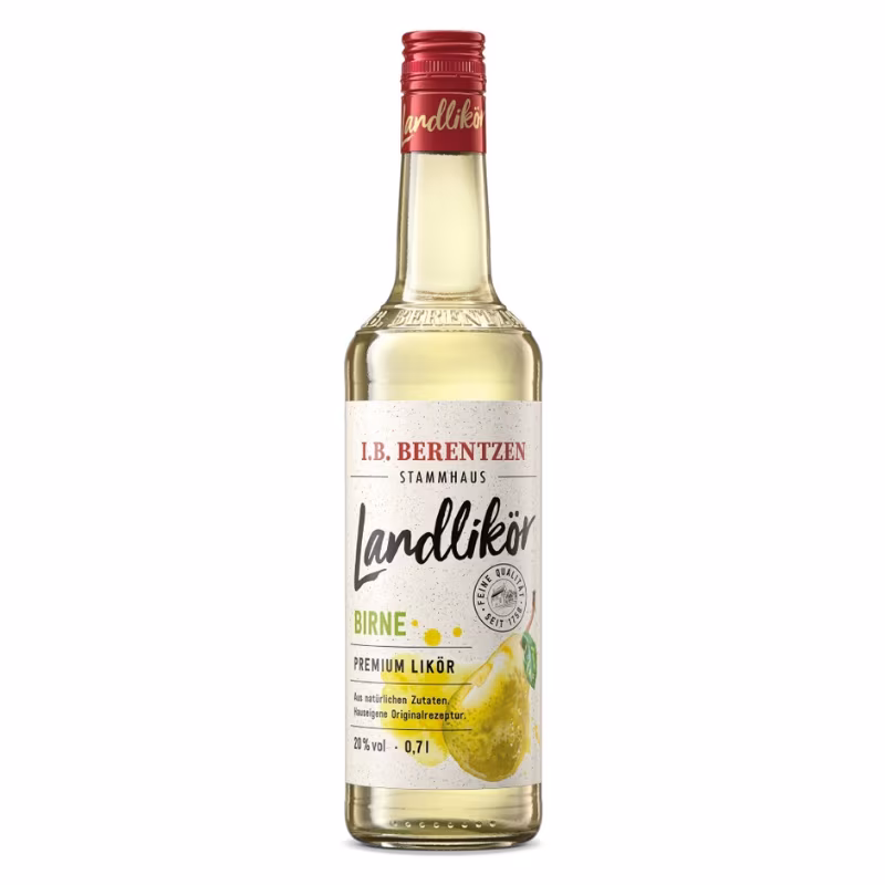 Berentzen Landlikör Birne 20% 0.7 l