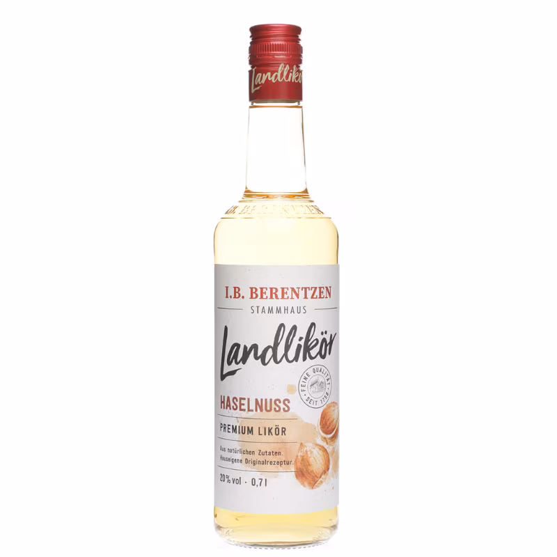 Berentzen Landlikör Haselnuss 20% 0.7 l