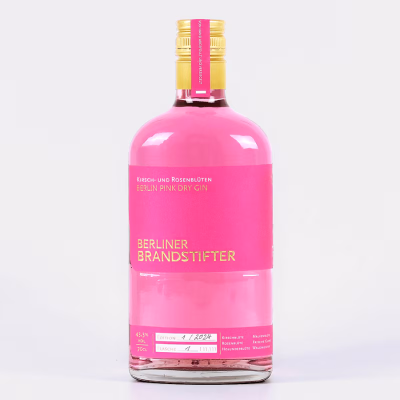 Berliner Brandstifter Pink Gin 33% 0.7 l