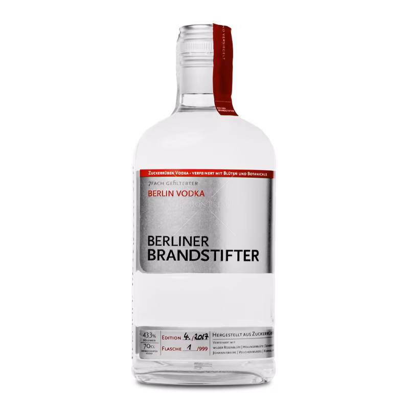 Berliner Brandstifter Vodka 43.3% 0.7 l