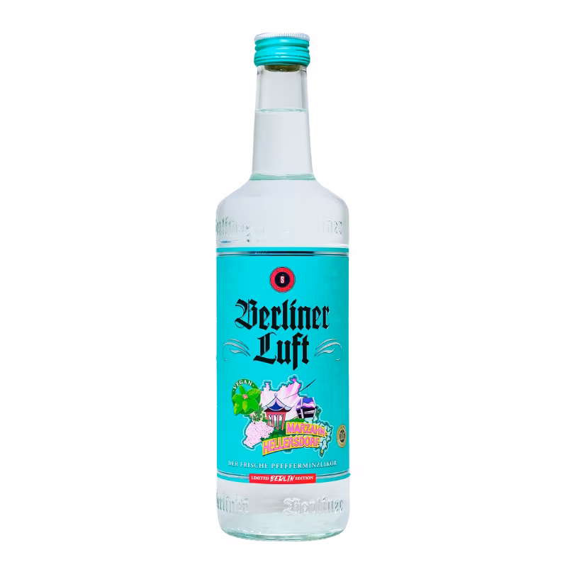 Berliner Luft Pfefferminzlikör 18% 0.7 l