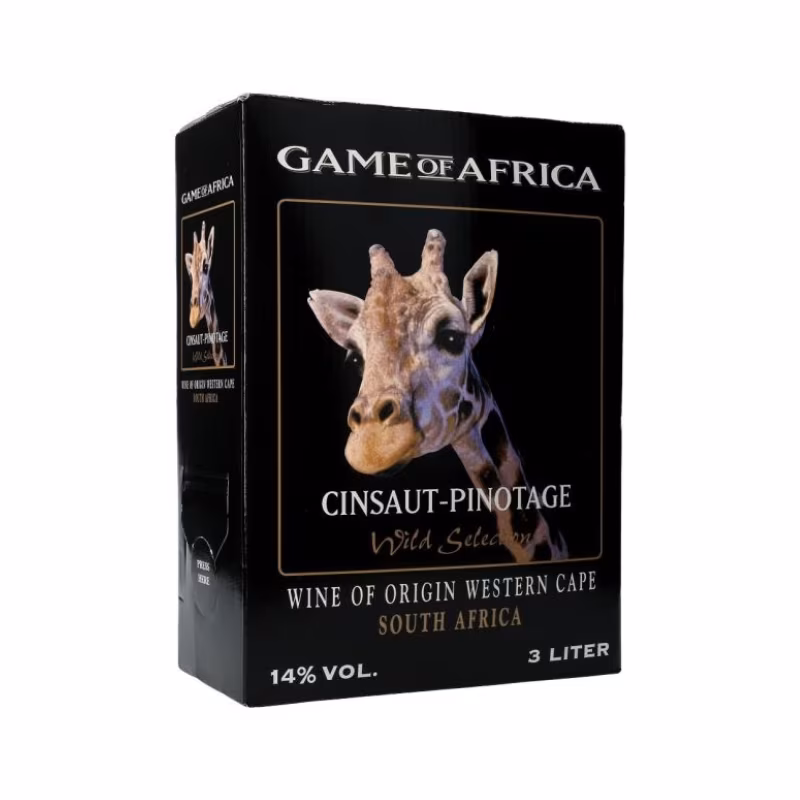 Game of Africa Cinsaut Pinotage 14 % 3 l BIB
