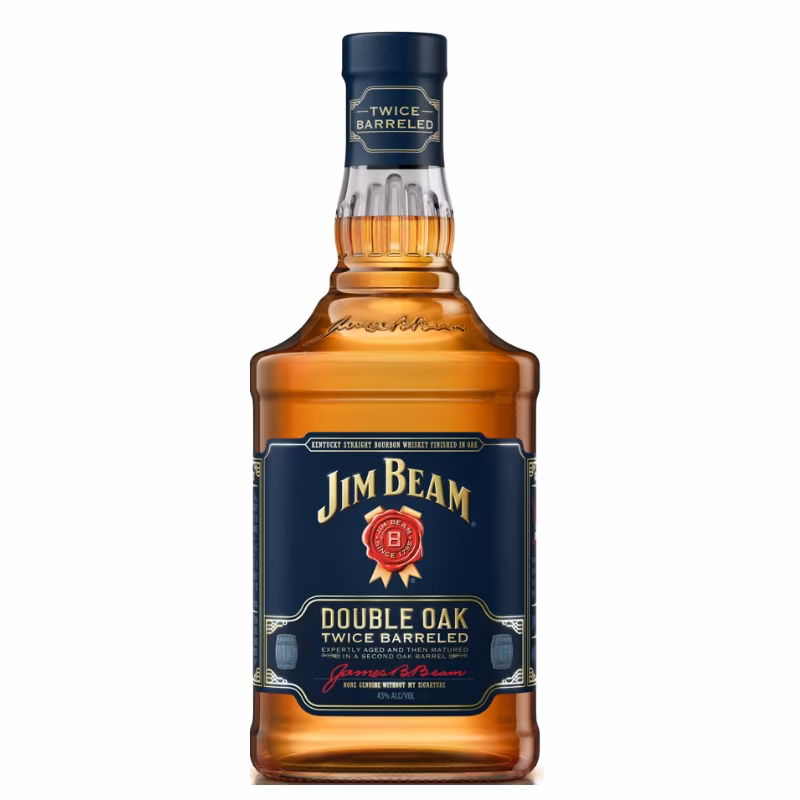 Jim Beam Double Oak Twiced Barreled Bourbon 43% 0.7 l