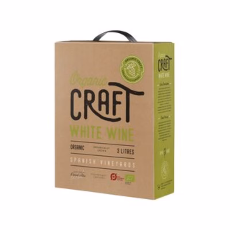 Organic Craft White Wine 12.5% 3 l