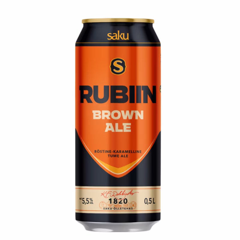 Saku Rubiin Brown Ale 5.5% 24×0.5 l