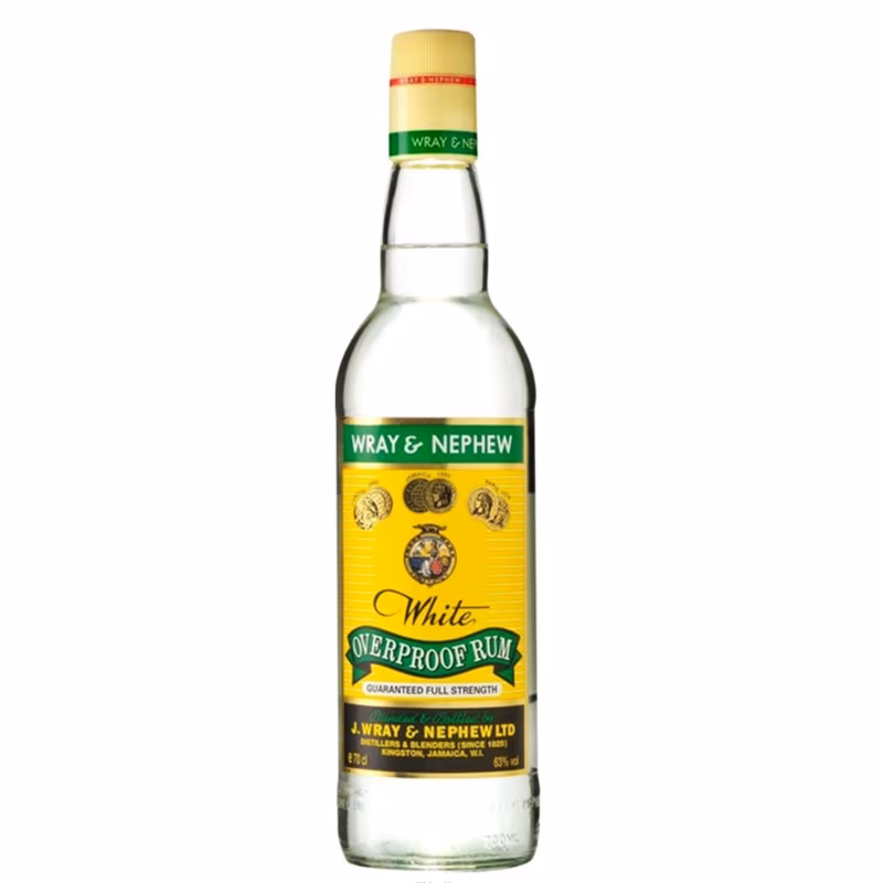 J.Wray & Nephew Overproof Rum  63% 0.7 l