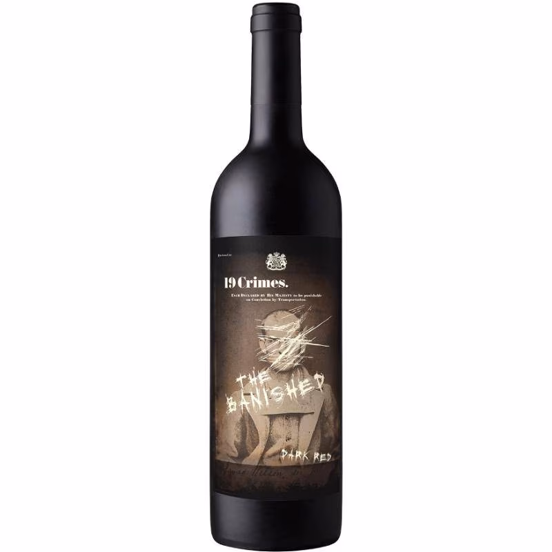 19 Crimes “The Banished Dark Red” 13.5% 0.75 l