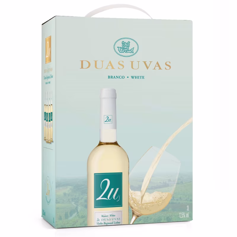 2U Duas Uvas White 12.5%  3 l BIB