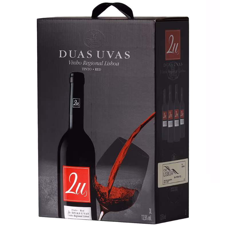 2u Duas Uvas Tinto 13.5% 3 l BIB
