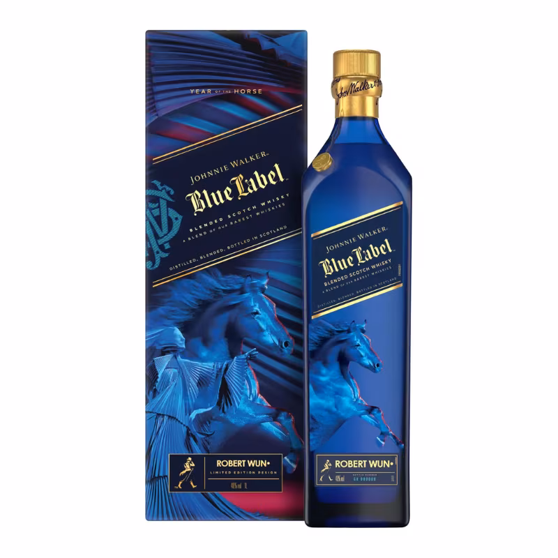 Johnnie Walker Blue Label CNY Horse 40% 1 l