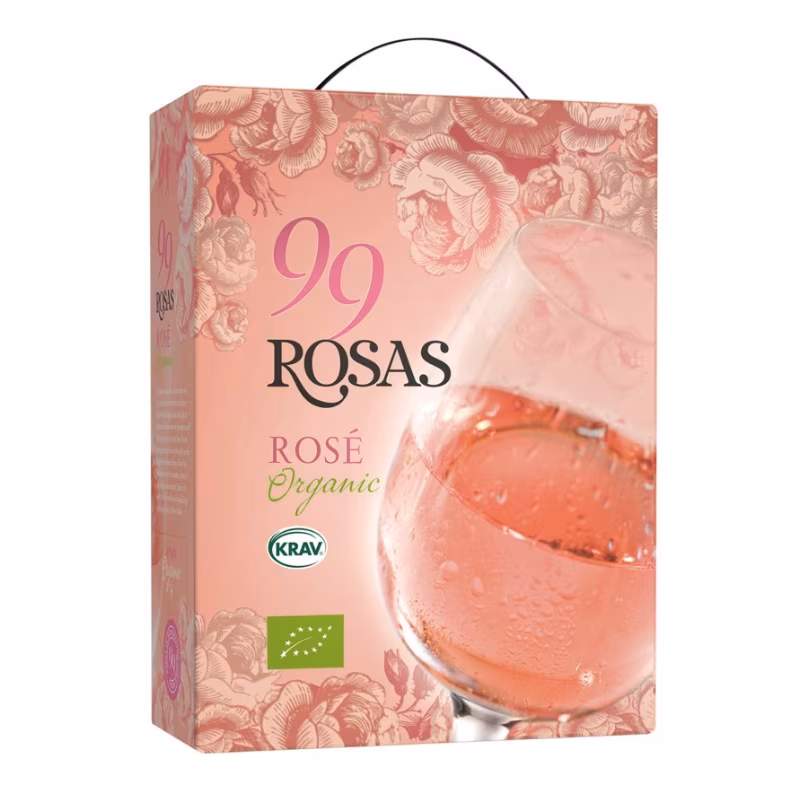 99 Rosas Organic Rosé 13.5 % 3 l BIB