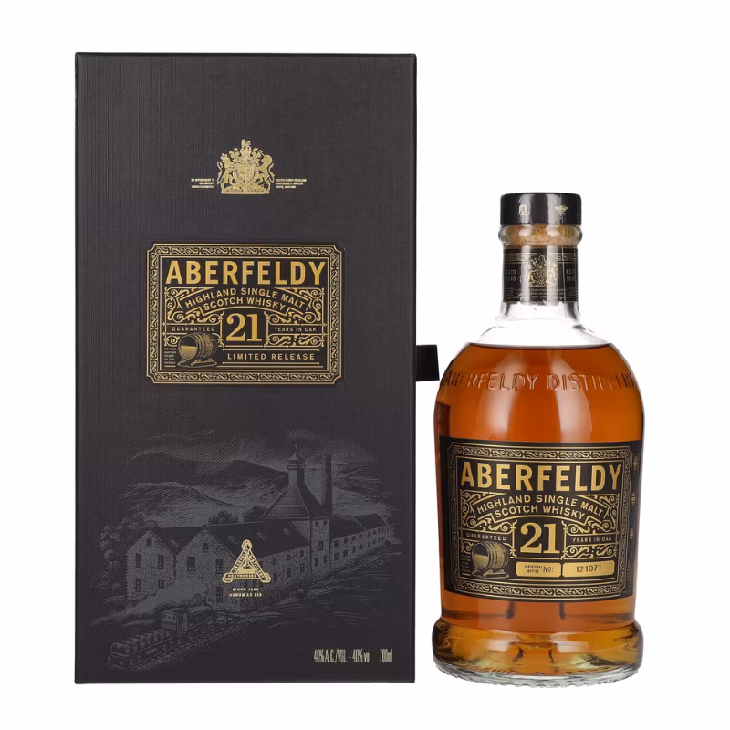Aberfeldy 21 YO Highland Single Malt Whisky 40% 0.7 l