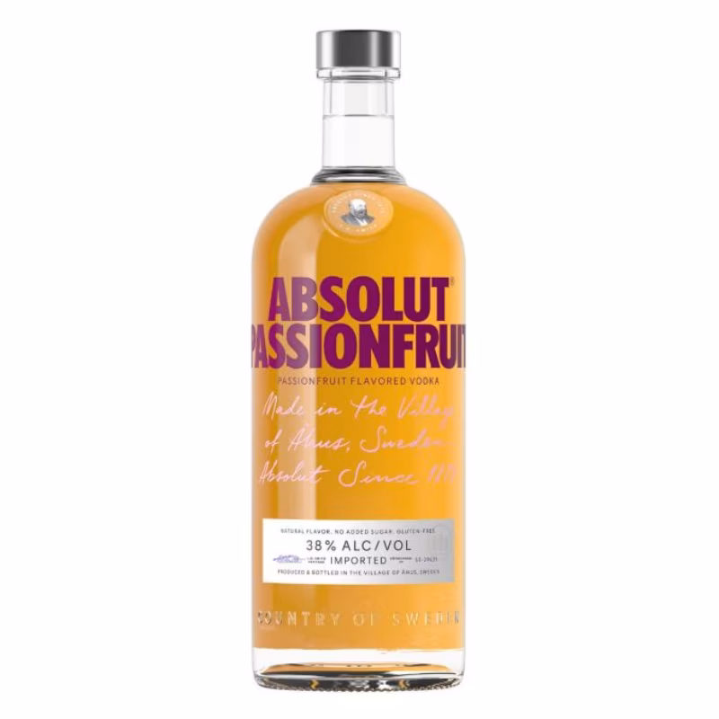 Absolut Passionfruit Vodka 38% 1 l