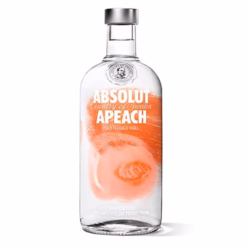 Absolut Peach Vodka 40% 0.7 l