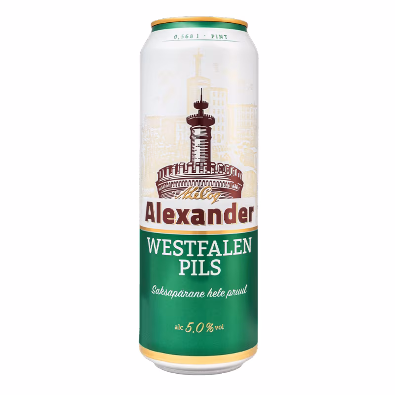 Alexander Westfalen Pils 5% 24×0.568 l