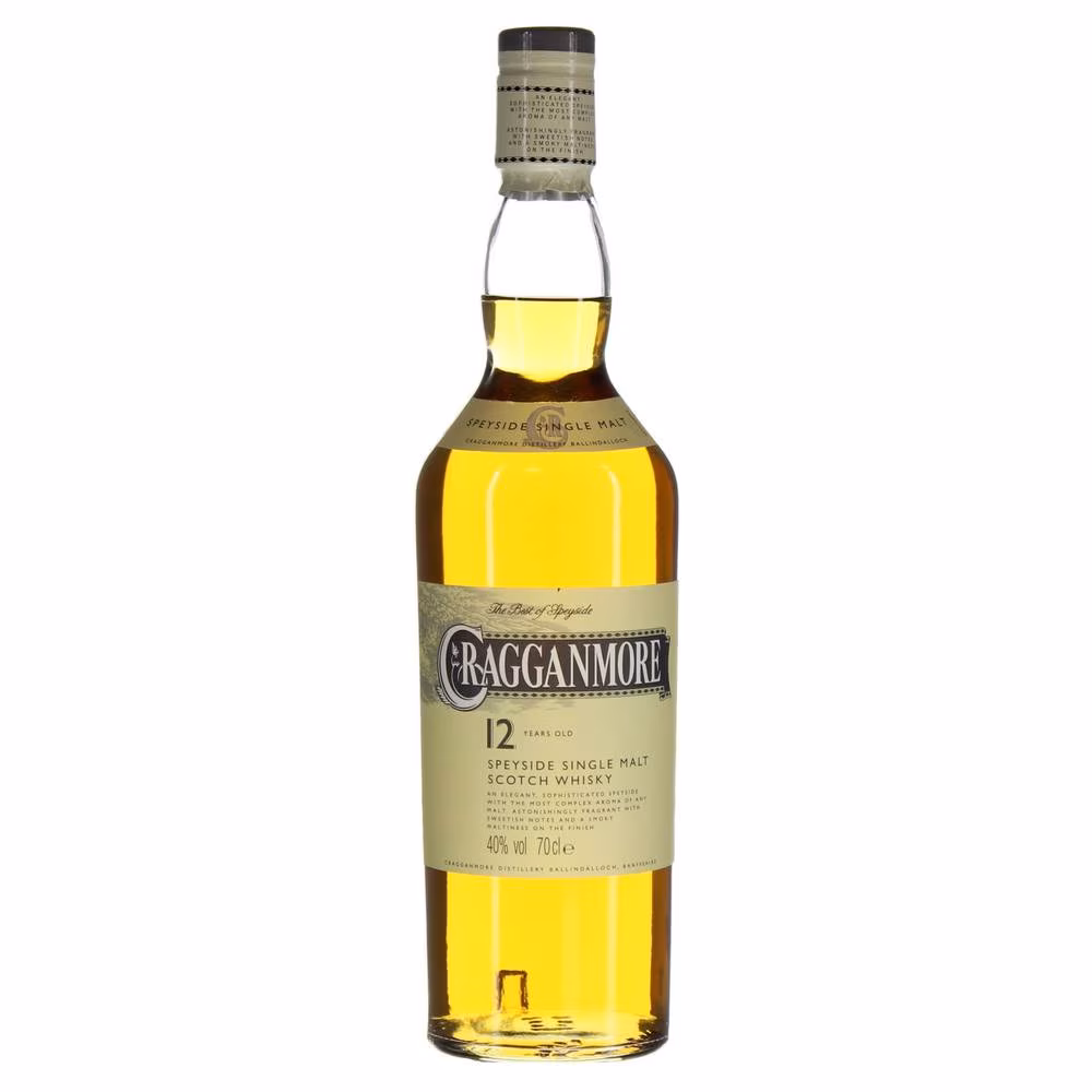 Cragganmore 12 YO Speyside Single Malt Scotch Whisky 40% 0.7 l