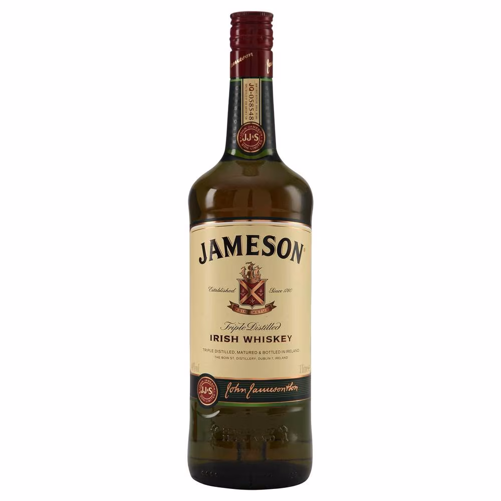 Jameson Irish Whiskey Triple Distilled 40% 1 l