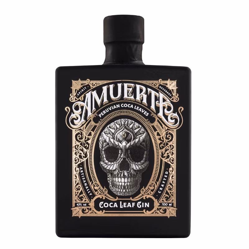 Amuerte Coca Gin Black Edition 43% 0.7 l
