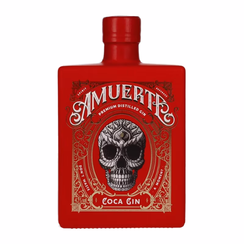 Amuerte Coca Gin Red Edition 43% 0.7 l