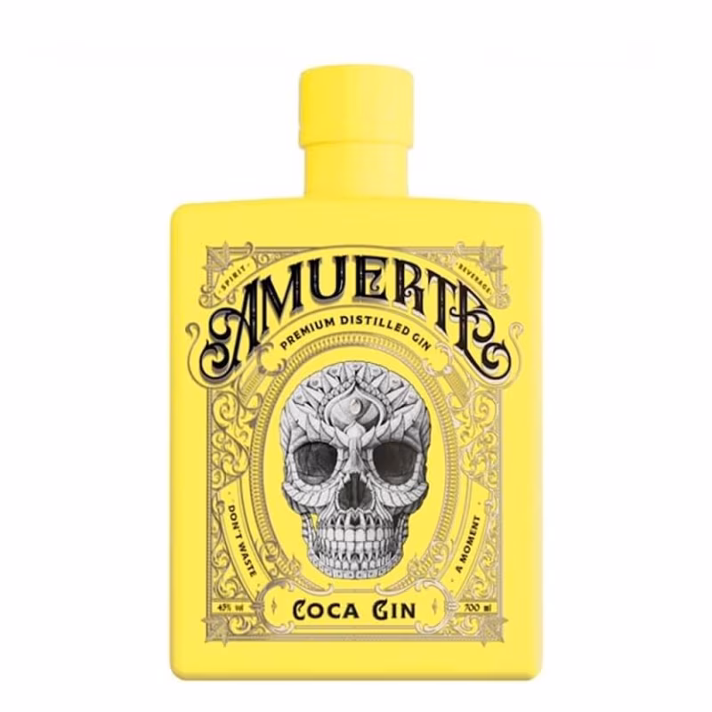 Amuerte Coca Gin Yellow Edition 43% 0.7 l