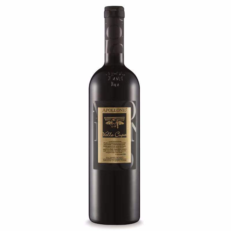 Apollonio Valle Cupa Salento Rosso 15% 0.75 l