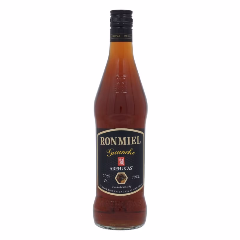 Arehucas Ron Miel Guanche 20% 0.7 l