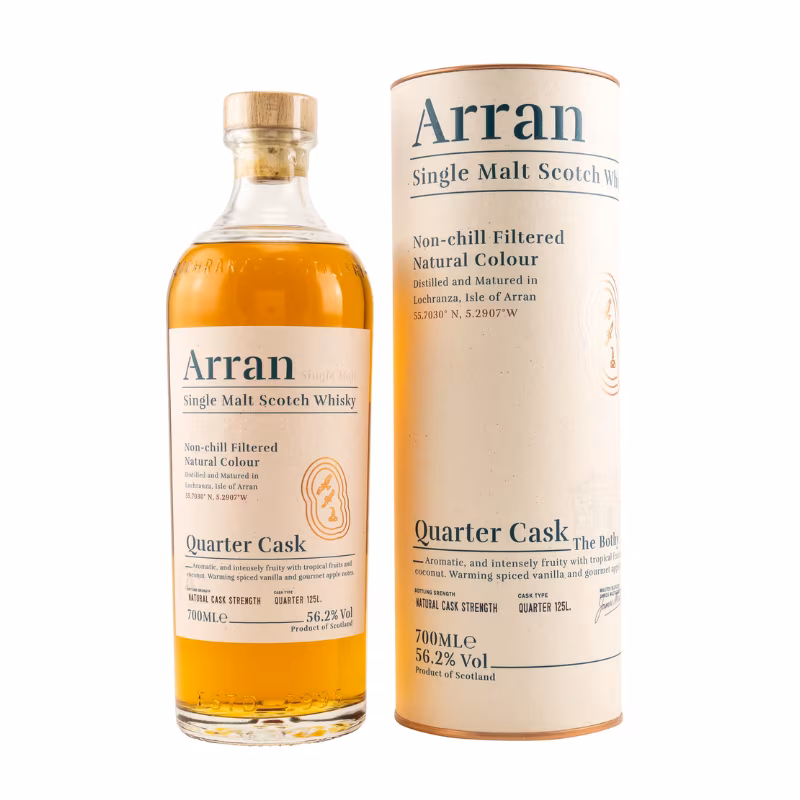Arran Quarter Cask 56.2% 0.7 l