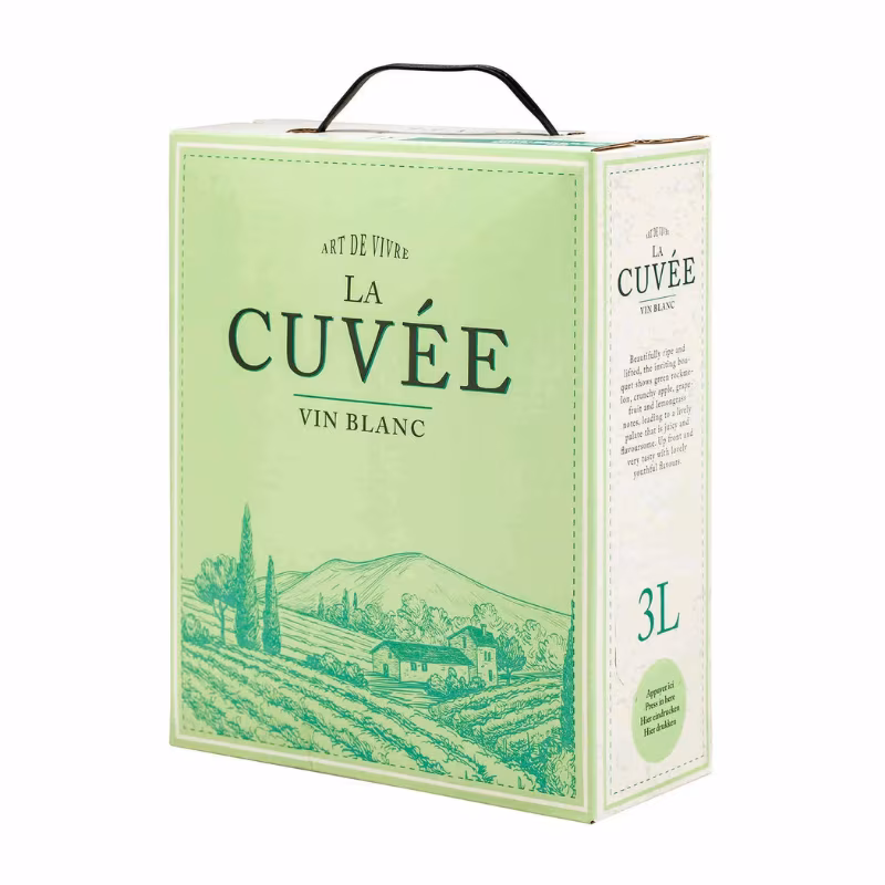 Art De Vivre La Cuvee  Vin Blanc 12% 3 l BIB