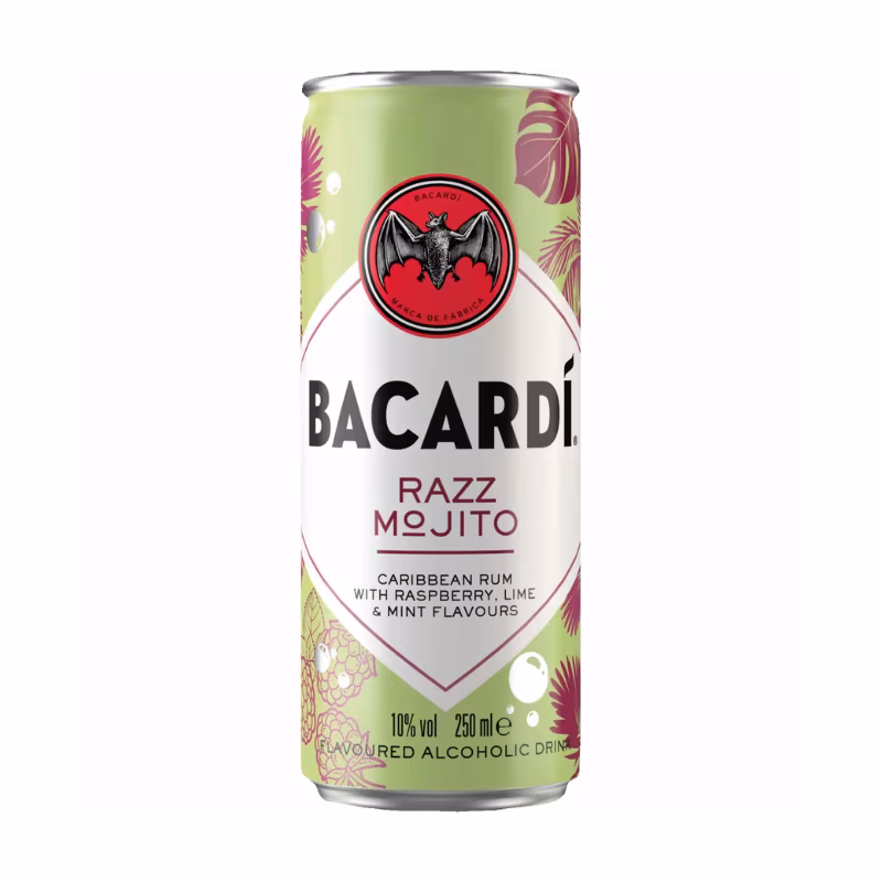 Bacardi Razz Mojito 10% 0.25 l DPG
