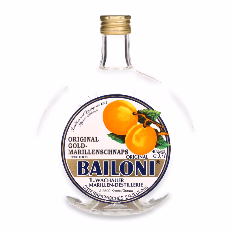 Bailoni Marillen Schnaps 40% 0.7 l