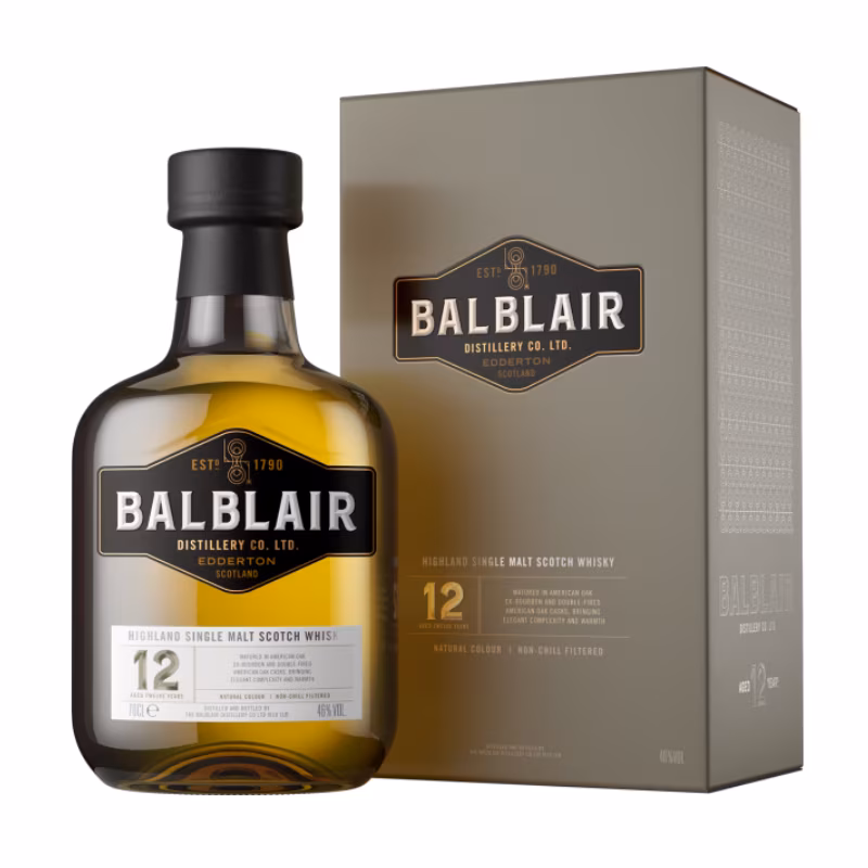 Balblair 12 Years Old Highland Single Malt 46% 0.7 l