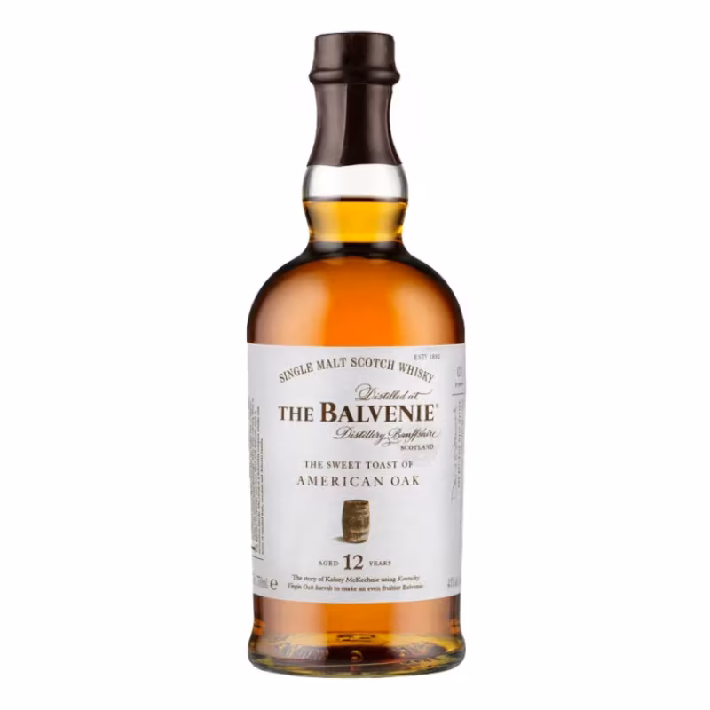 Balvenie 12 Years Old American Oak Whisky 43% 0.7 l