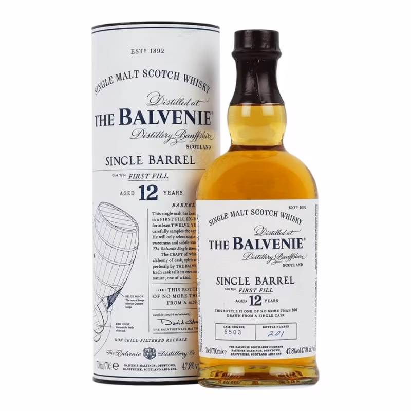 Balvenie 12 Years Old Single Barrel Limited 47.8% 0.7 l