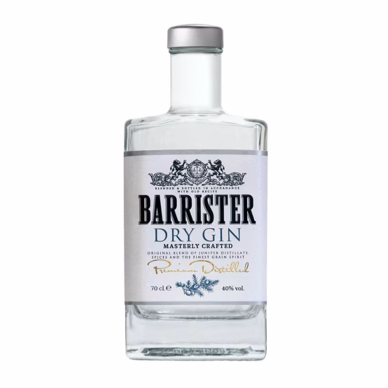 Barrister Dry Gin 40% 0.7 l