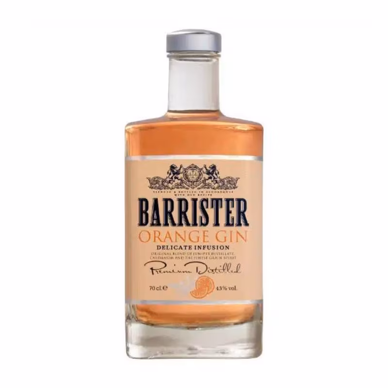 Barrister Gin Orange 43% 0.7 l