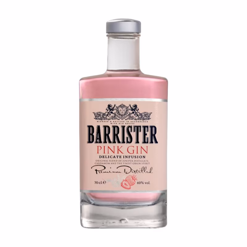 Barrister Gin Pink 40% 0.7 l